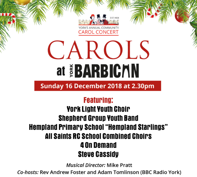 York's Annual Community Carol Concert
