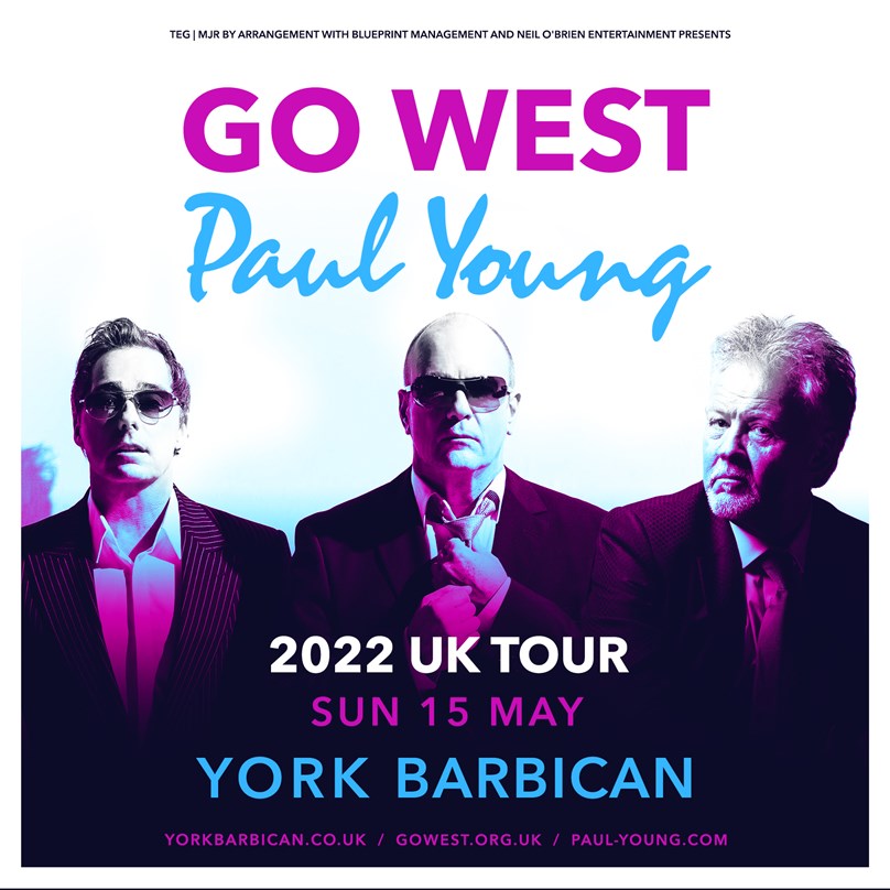 Rescheduled Date - Paul Young and Go West