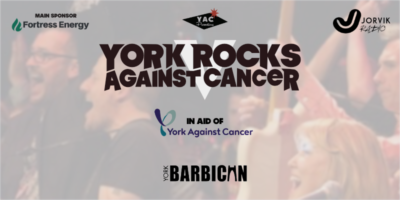 Rescheduled Date - York Rocks Against Cancer