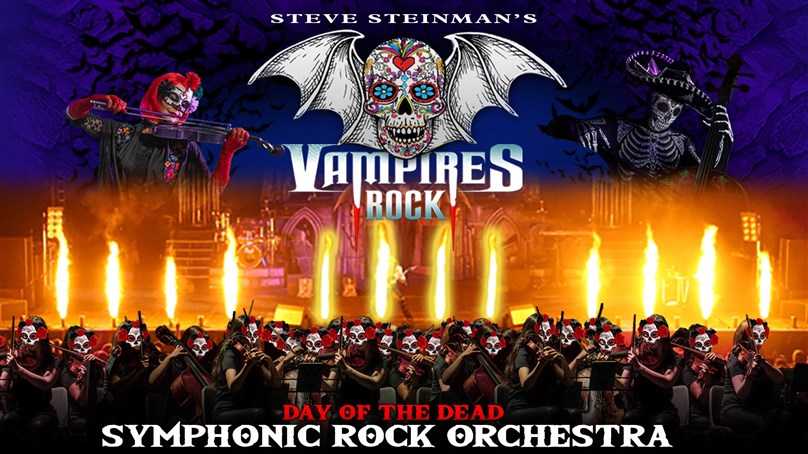 Steve Steinman’s Vampires Rock Day Of The Dead Featuring The Symphonic Rock Orchestra