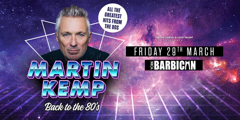 Martin Kemp - The Ultimate Back To The 80's DJ Set