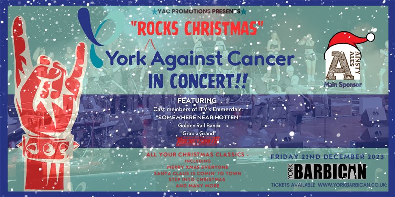 York Rocks Christmas Against Cancer