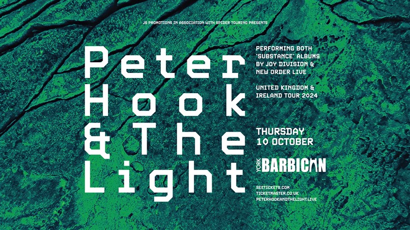 Peter Hook & The Light – SUBSTANCE // WORLD TOUR // 2024