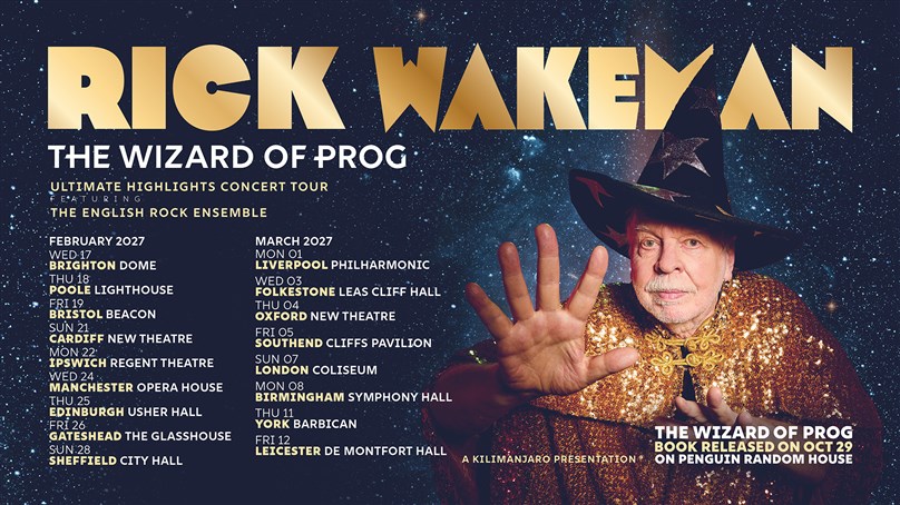 Rick Wakeman – The Wizard of Prog: Ultimate Highlights Concert Tour feat The English Rock Ensemble