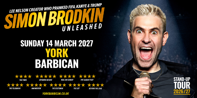 Simon Brodkin: Unleashed