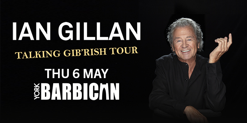 Ian Gillan - Talking Gib'rish Tour