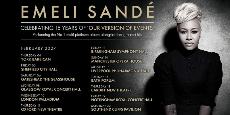 Emeli Sandé - Celebrating 15 years of 'Our Version of Events'