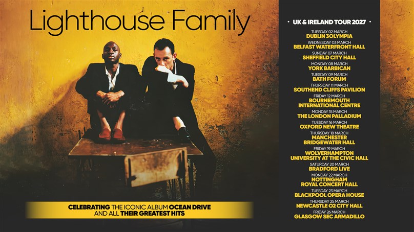 Lighthouse Family - Celebrating The Iconic Album Ocean Drive And All Their Greatest Hits