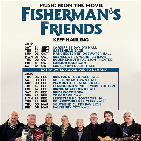 fisherman's friends tour nottingham