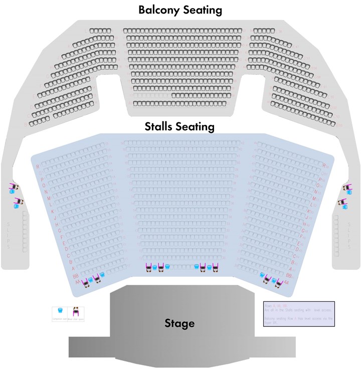 Barbican Theatre Seating Chart