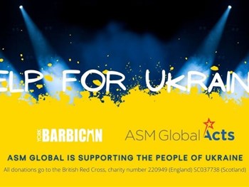 ASM Global Shows Its Support For Ukraine